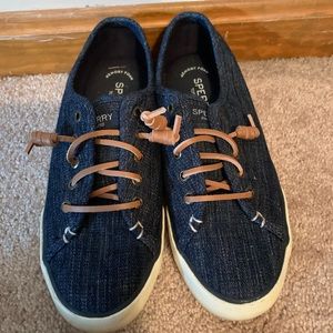 Sperry denim sneakers, Size 7